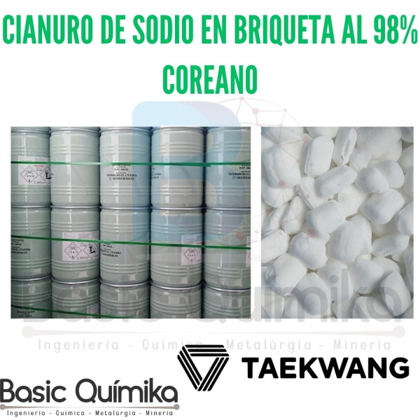 CIANURO DE SODIO COREANO TAEKWANG